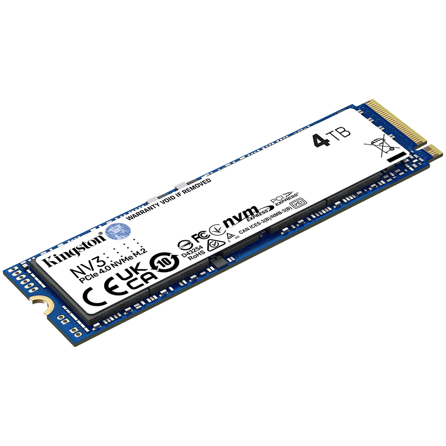 Kingston SSD 4TB NV3 M.2 2280 PCIe 4.0 NVMe SSD