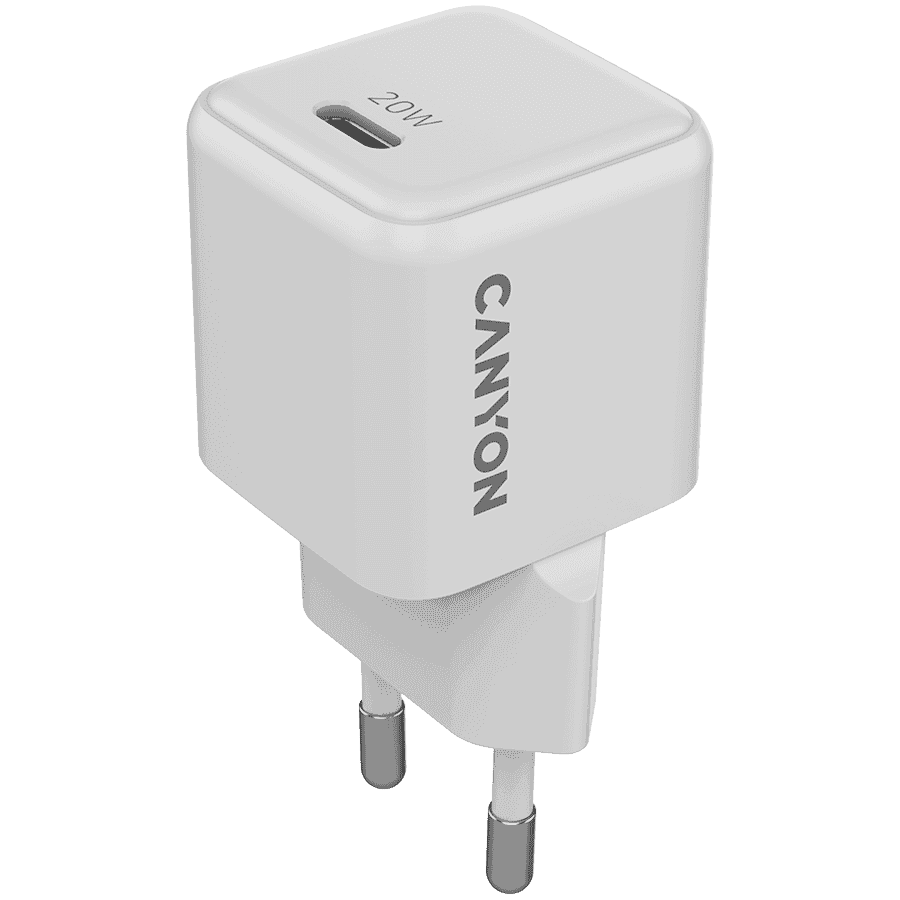 CANYON charger CU20C GaN 20W 1xPD EU White
