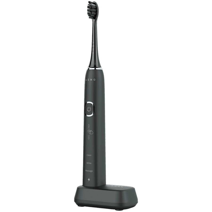 AENO Sonic Electric Toothbrush, DB4: Black, 9 scenarios, with 3D touch, wireless charging, 46000rpm, 40 days without charging, IPX7
