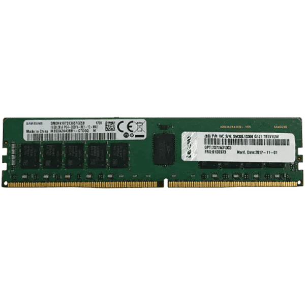 Lenovo ThinkSystem 16GB TruDDR4 3200 MHz (2Rx8, 1.2V) ECC UDIMM for ST50 v2, SR250 v2, ST250 v2