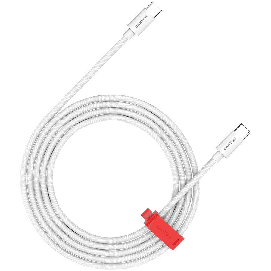 CANYON cable CC60AB C-C 60W Braided 2m White