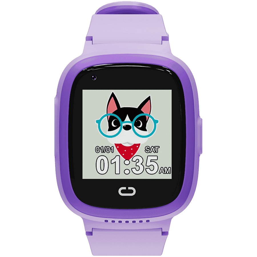 CANYON kids watch Sunny KW-48 Video 4G GPS Games&Music Violet