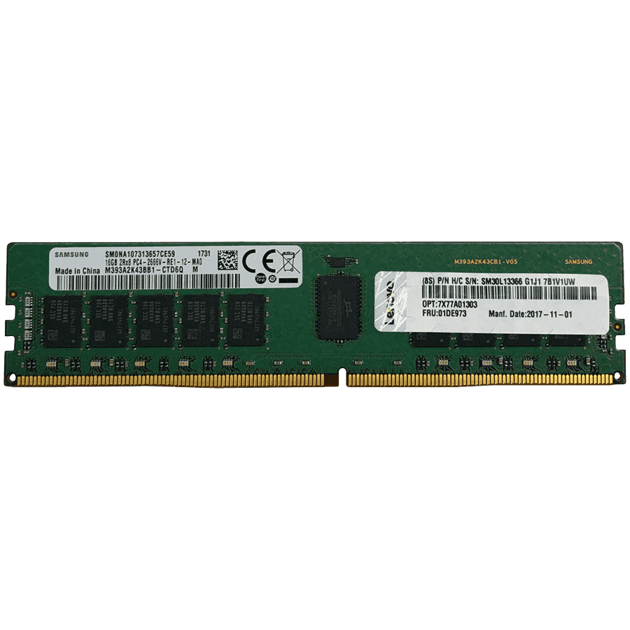 Lenovo ThinkSystem 32GB TruDDR5 4800MHz (2Rx8) ECC UDIMM; for ST50 v3, ST250 v3, SR250 v3