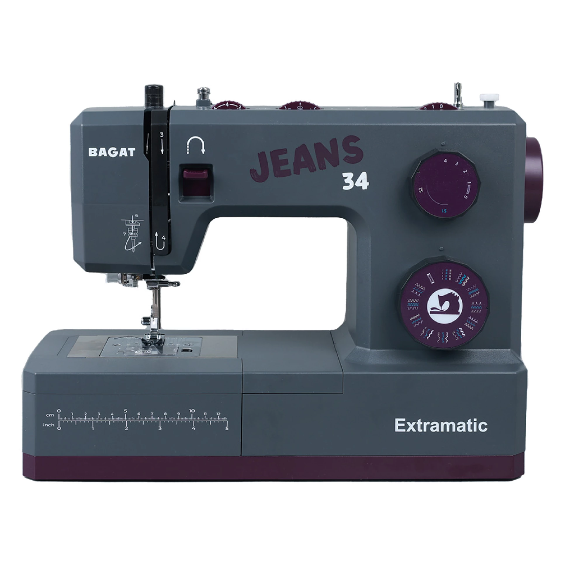 BAGAT Sivaca masina JEANS 34 EXTRAMATIC