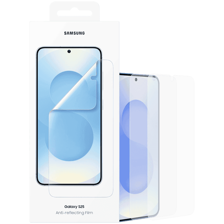Samsung Galaxy S25 Anti-reflecting Screen Protector Transparent
