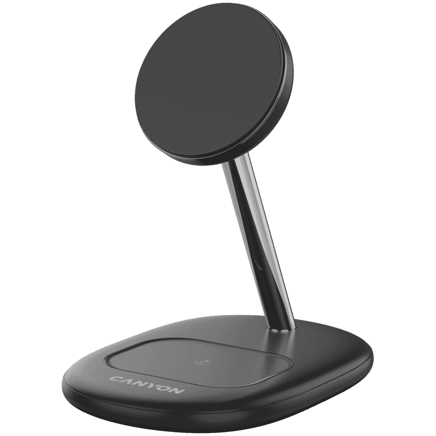 CANYON wireless charger WCS-205 15W Qi2 2in1 Black