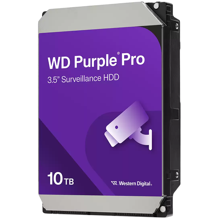 HDD AV WD Purple Pro (3.5'', 10TB, 256MB, 7200 RPM, SATA 6 Gb/s)