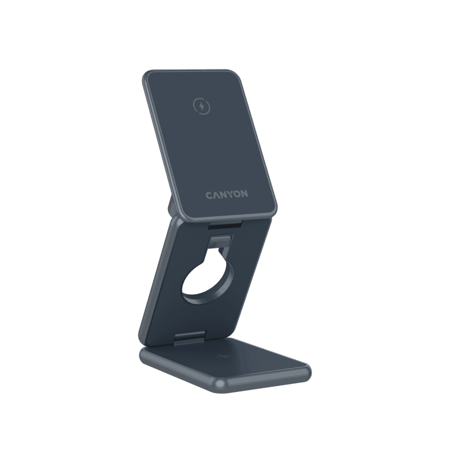 CANYON Foldable wireless charger OnCharge 309 15W 3in1 Metal