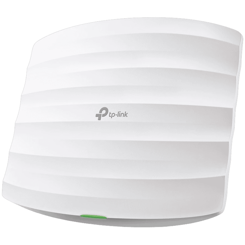 AC1350 Ceiling Mount Dual-Band Wi-Fi Access Point PORT: 1× Gigabit RJ45 PortSPEED: 450 Mbps at 2.4 GHz + 867 Mbps at 5 GHzFEATURE: 802.3af PoE and Passive PoE (Power Adapter is not included), 3× Internal Antennas, Mesh, Seamless Roaming, MU-MIMO