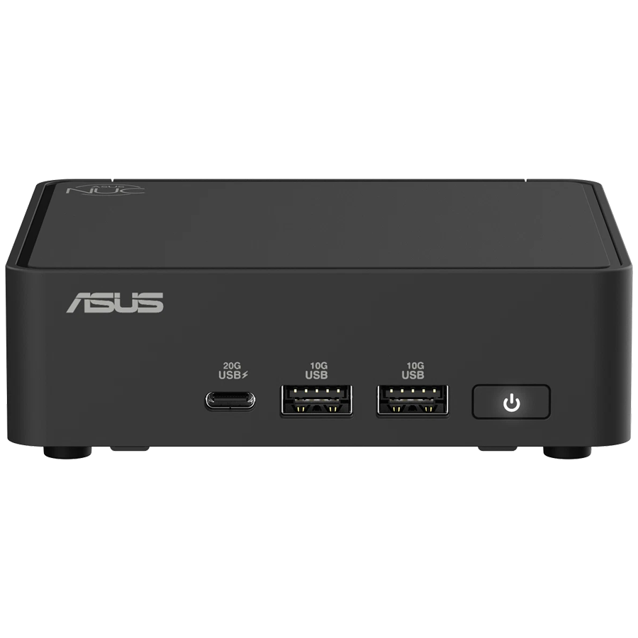 ASUS NUC 15 PRO/RNUC15CRKI300002/Core 3 100U 15W/Intel UHD graphics/no RAM/no Storage/Intel Wi-Fi 7 BE202/USB Total - 7/4 USB Type-A/3 USB Type-C (1x USB3.2 + 2x TB4)/2x HDMI 2.1/Support Displays - 4x 4K/no OS/EU Cord/Kit (L6)/Slim/EAN:4711387949825