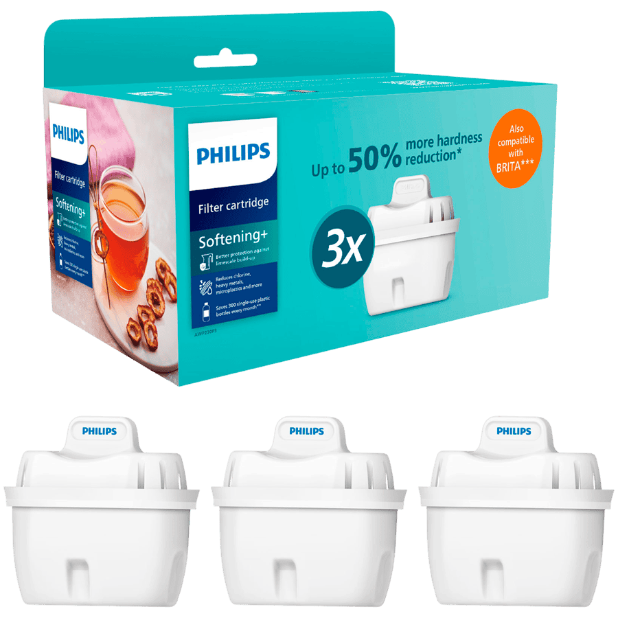 PHILIPS filter cartridge AWP230P3/31, Micro X-Clean Softening+, 150 L, 3 pcs