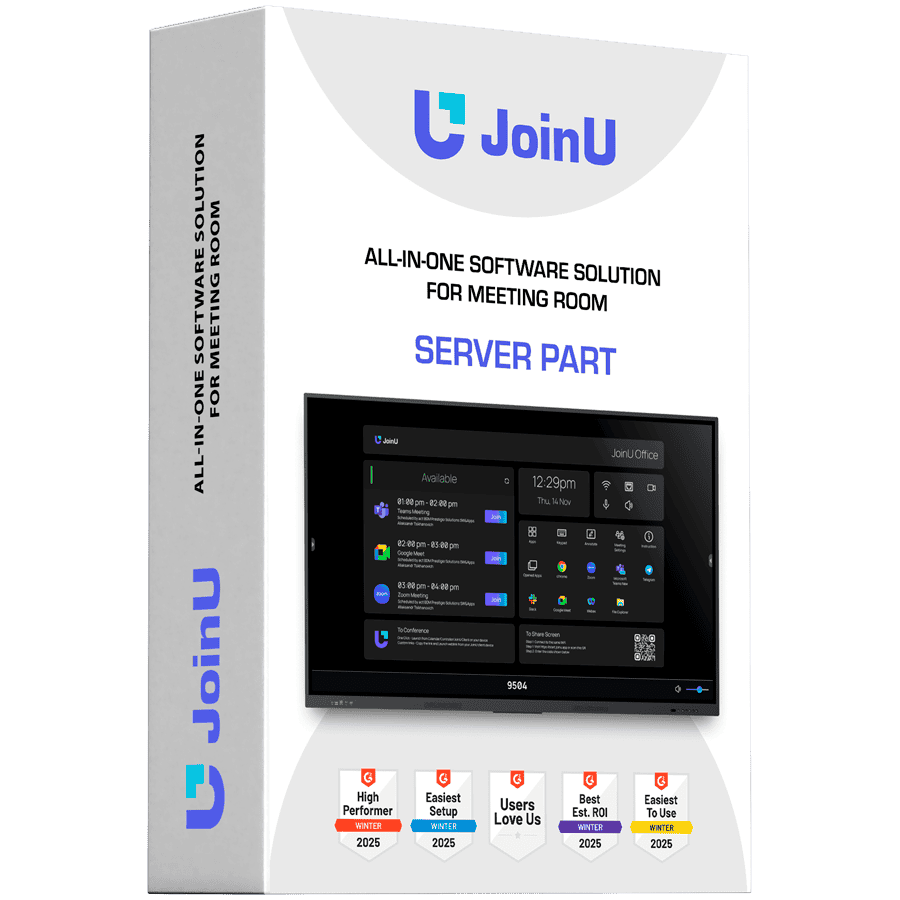 JoinU all in one Software for meeting room, server license, 1 year