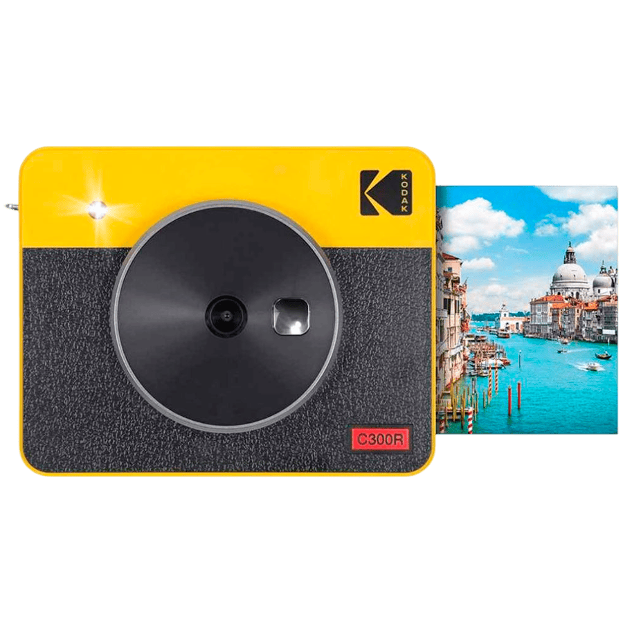 KODAK Mini Shot 3 Retro 4PASS 2-in-1 Instant Digital Camera and Photo Printer