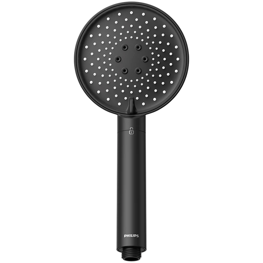 PHILIPS filter hand shower ASH1516BK/10, ACF filter, 3 spray modes, black