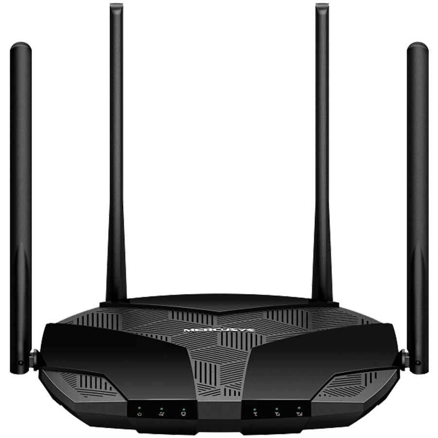 Mercusys MB235-4G AC1200 Wi-Fi 4G+ LTE Router, Build-In 300Mbps 4G LTE Modem, 300 Mbps at 2.4 GHz, 867 Mbps at 5 GHz, 4G+ Cat6 300/50 Mbps, 2x External Fixed Wi-Fi Antennas, 2x External Detachable LTE Antennas, 3x GLAN Ports, 1x G WAN/LAN