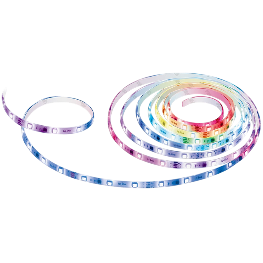 TP-Link Tapo L920-5 Smart Light Strip, Multicolor, 5m, 2.4 GHz Wi-Fi, 802.11b/g/n, 12V/1.5A power adapter, PU Coating Waterproof, Tapo Smart app, no hub required, works with Alexa, Google Assistant, remote control, 16 millions of colors