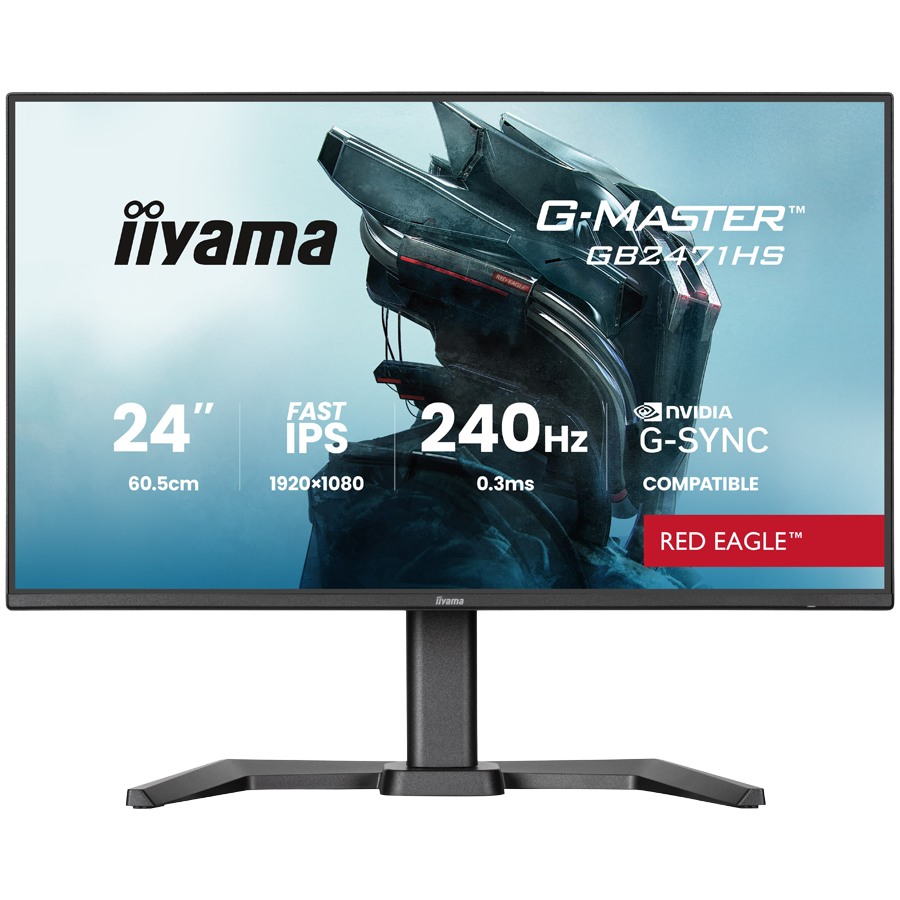 IIYAMA Gaming Monitor GB2471HS-B1 G-MASTER 23.8