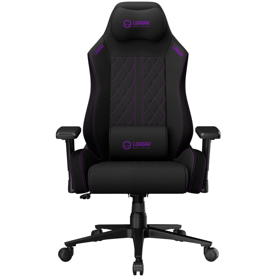 LORGAR CHA41 Fabric Gaming Chair Advanced Black-Purple