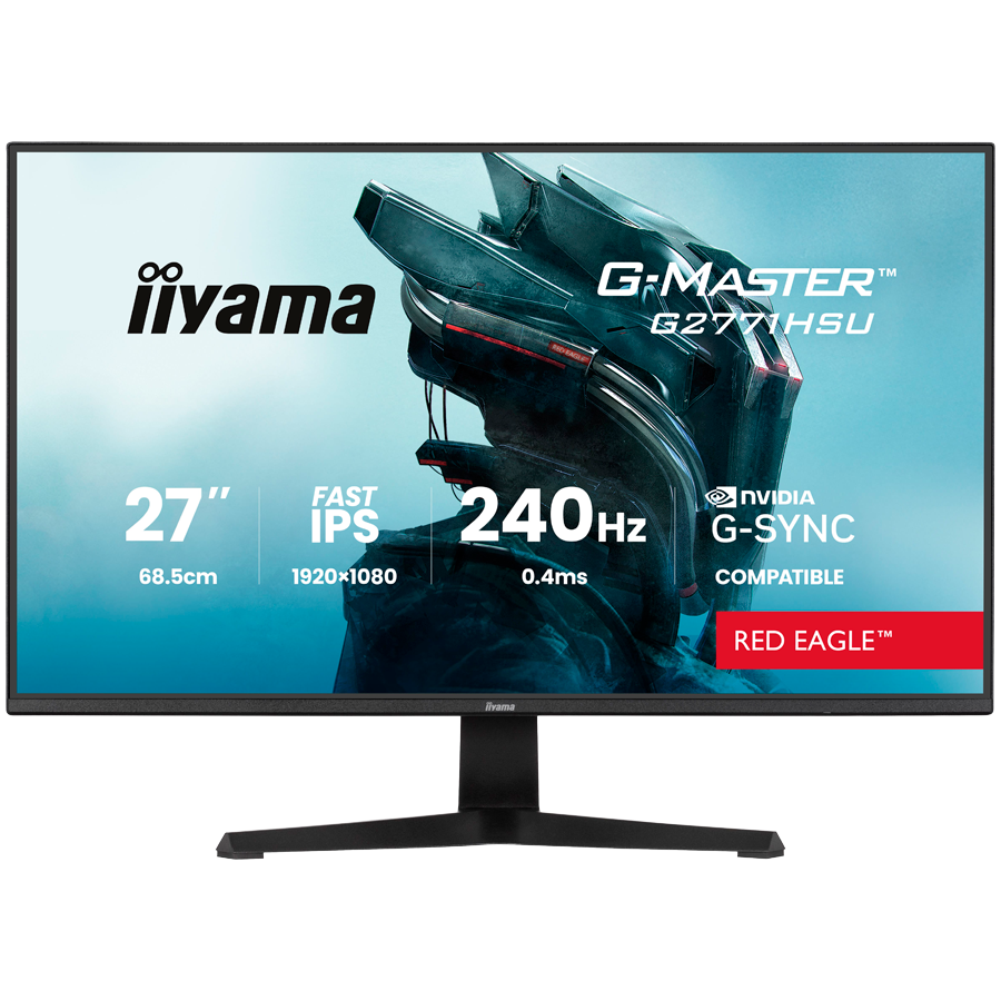 27 Fast IPS Gaming, G-Master Red Eagle, G-SYNC Compatible, 1920x1080 240Hz,2x HDMI, DisplayPort, 0.4ms MPRT, Speakers, USB HUB 1x3.2 1xC, Black Tuner