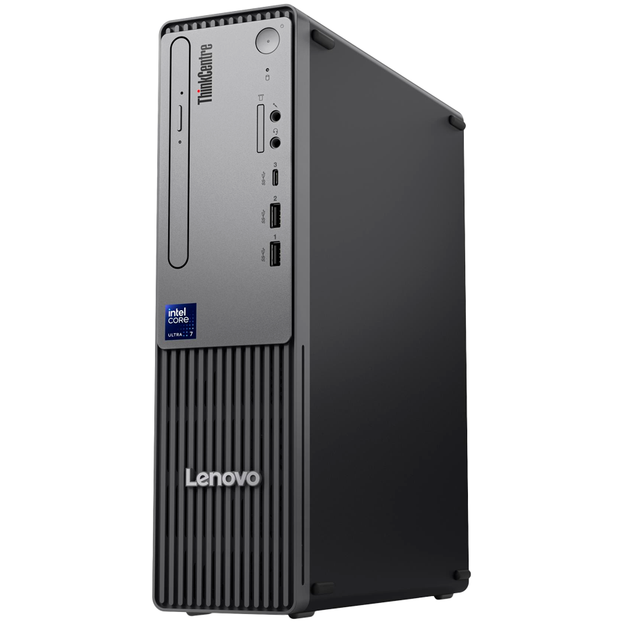 ThinkCentre NEO 50s GEN 6 SFF, Intel Core Ultra 5 225, 16GB DDR5, 512GB SSD, Front: 1x USB-C, 2x USB-A 3.2, Rear: 2x USB-A 2.0, 2x USB-A 3.2, HDMI, DP, RJ-45, Card Reader, WiFi 6E, BT5.3, BH USB Kyb and Mouse, 200W 90%, No OS, 3Yr