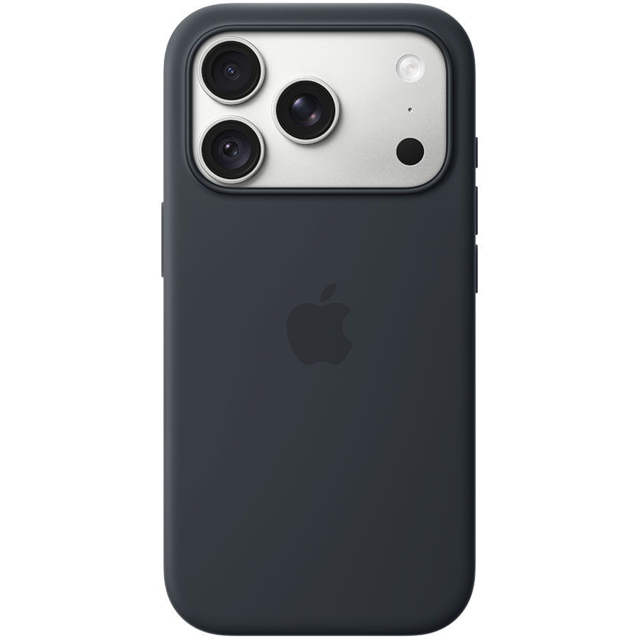 iPhone 18 Pro Silicone Case with MagSafe - Navy Blue, Model A3701