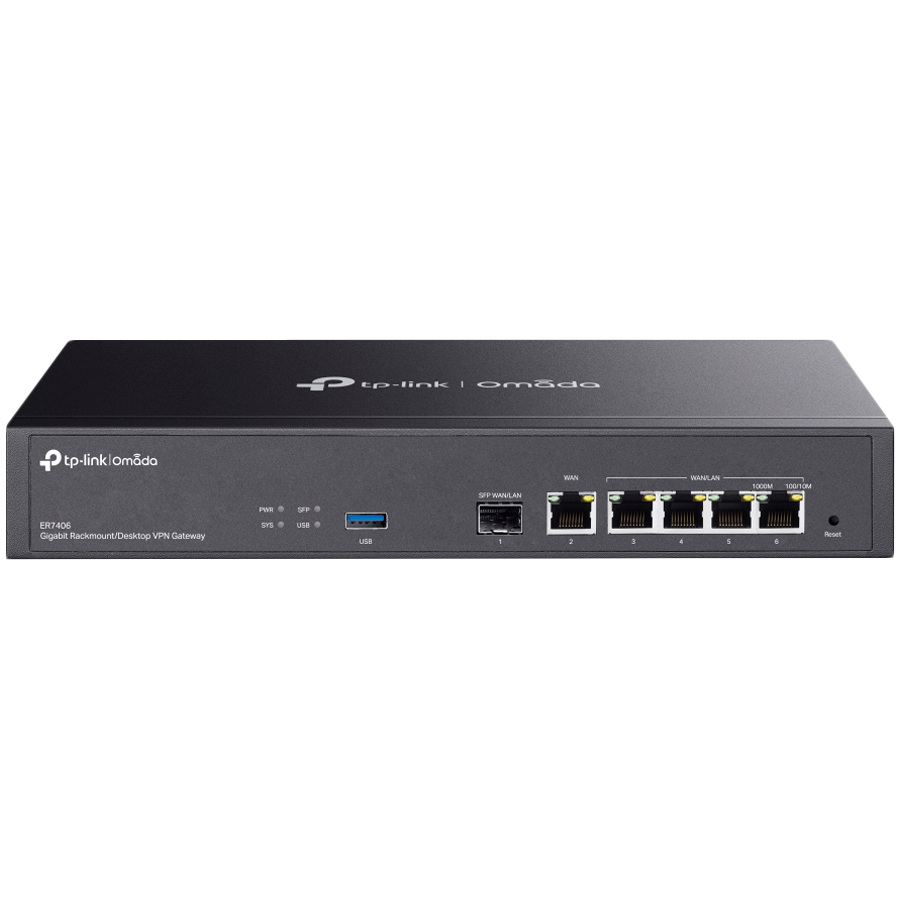 Omada Gigabit Rackmount/Desktop VPN Gateway
