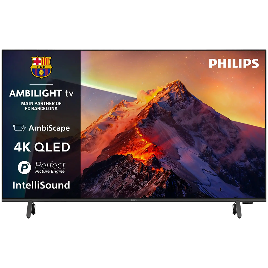 Philips TV QLED 75PQS8611/12, AMBILIGHT 4K QLED TV, 189 cm (75