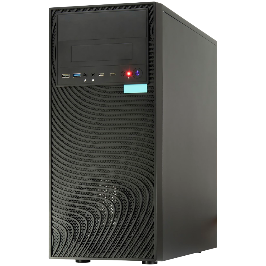 PC Desktop AMD Athlon Pro 3000G 3.5GHz 2C/4T, BIOSTAR MB B450, RAM 8GB 3200Mhz DDR4, SSD 128GB, PC Cse IT-6516, PSU SL-500C, NO OS