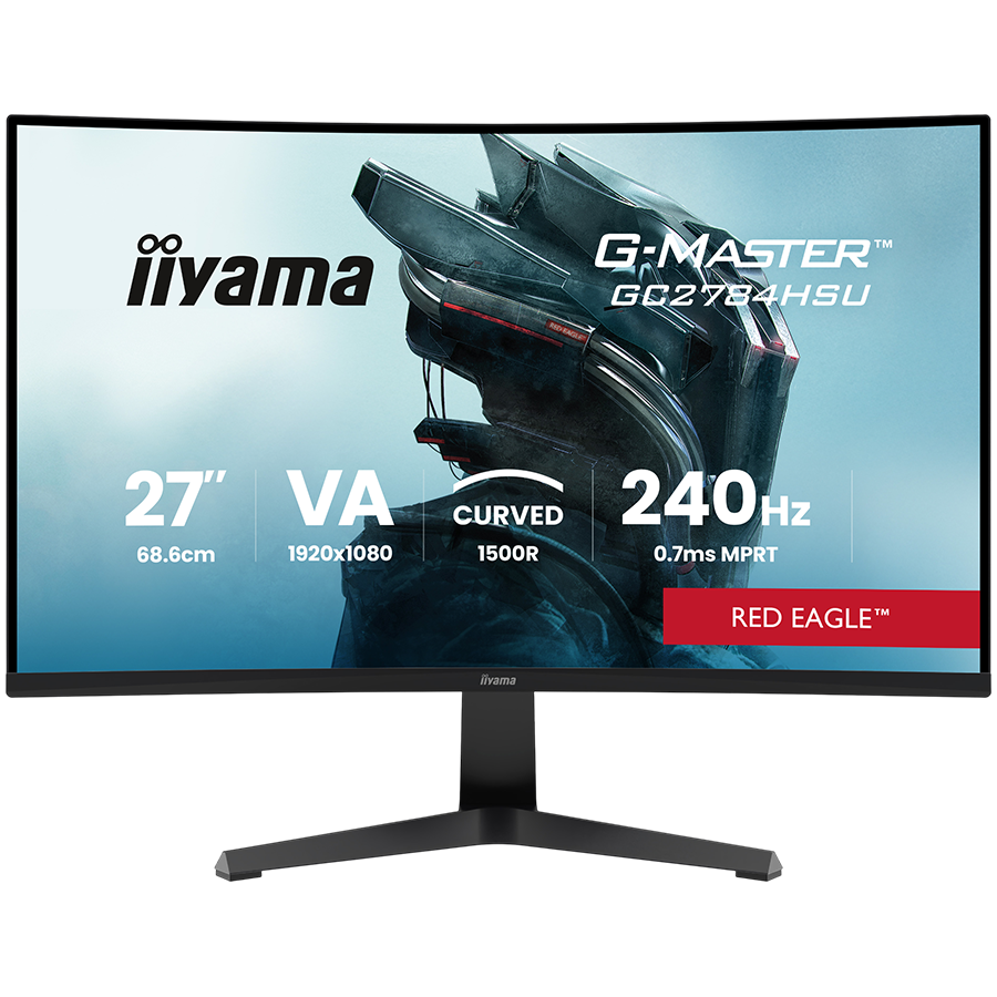 IIYAMA Gaming Monitor G-MASTER Red Eagle GC2784HSU-B1 27
